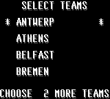 Sensible Soccer: European Champions screenshot 5 for GameBoy